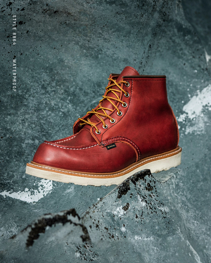 GORE TEX Classic Moc Red Wing Shoes
